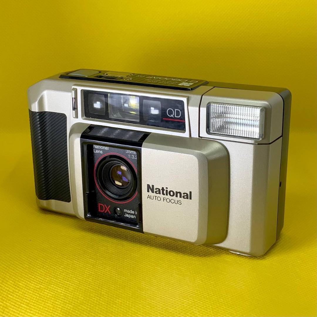 National 35mmフィルムカメラ QD ケース付き ジャンク