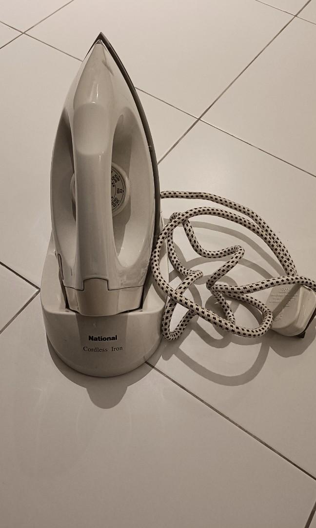 National cordless iron top