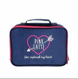 Net Price!  Pink Latte Japan Travel Pouch Serbaguna Makeup Kosmetik