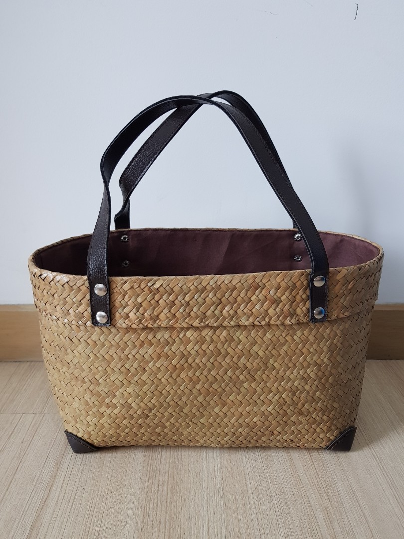NEW Big Straw Bag Picnic Bag Women s Fashion Bags Wallets