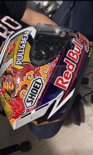 Newest Abs Material Shoei X 14 X14 Marquez X Fourteen Motegi 3 Xspirit N X14 Helmet Tc 1 Motorcycle Full Face Helmet Size L Motorcycles Motorcycle Accessories On Carousell