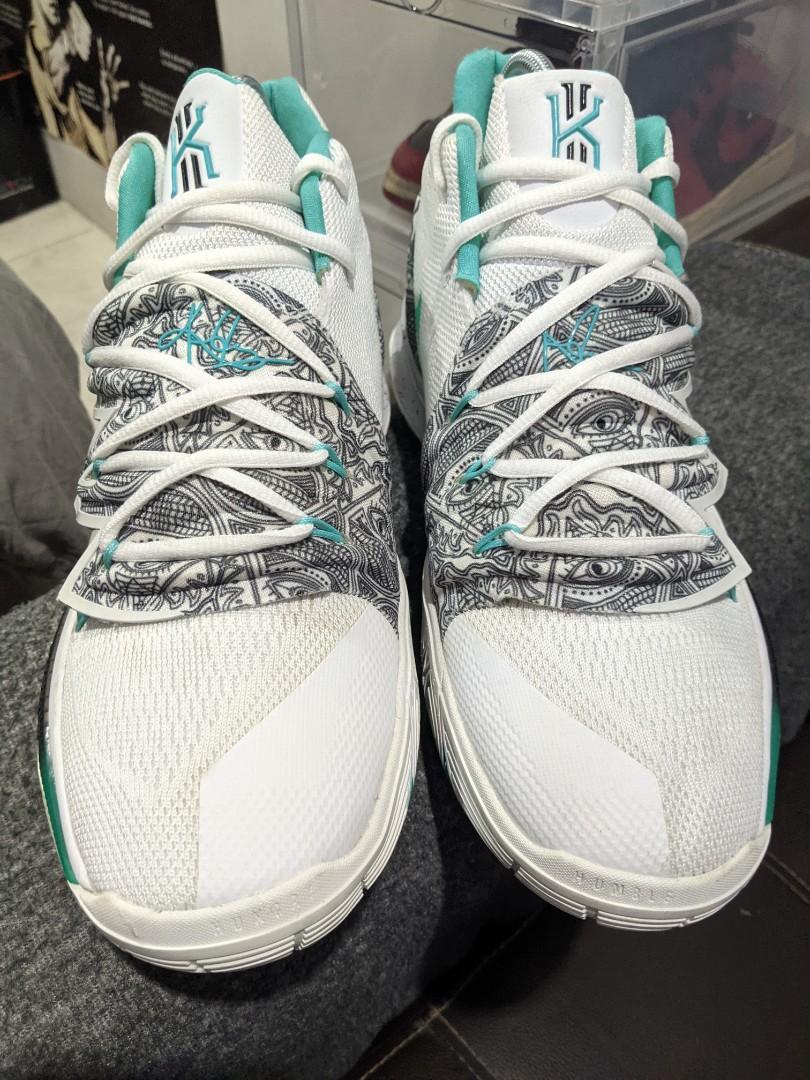Kyrie 5 white mint green 2025
