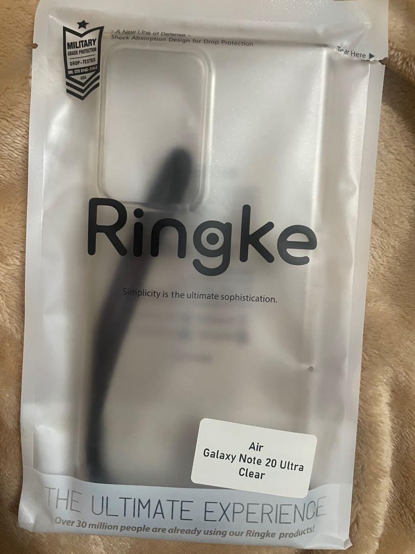 Note 20 ultra case ringke air s clear (Category: Cases & Sleeves) located in Manila. Submitted by aneajmik (Listing ID 1107545123, Image 1). Description: Still in good condition. Slightly yellow due to daily use. With hairline scratches. Free ringke strap...