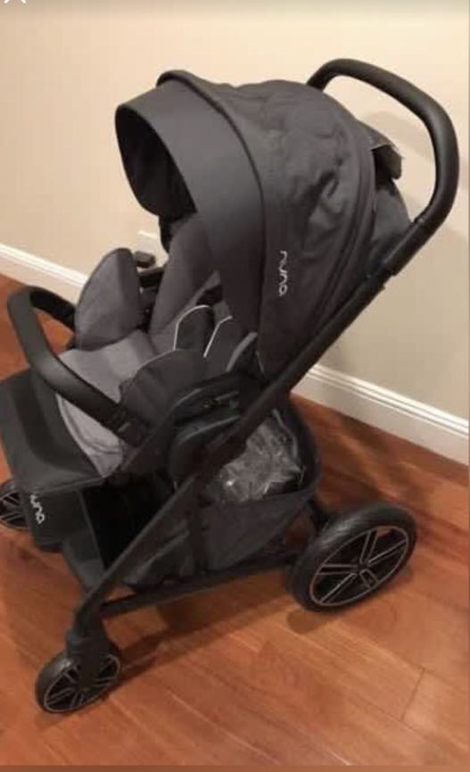 Nuna Mixx 2 Jett lengkap bassinet raincoat dan footmoov Bayi