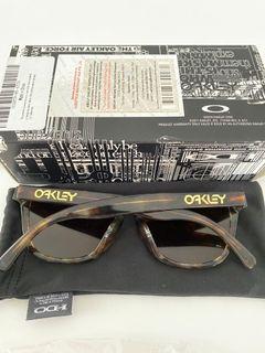 Oakley Frogskins LX  Asian Fit Sunglasses DK Brown Tortoise bronze turtle shell 002039-05