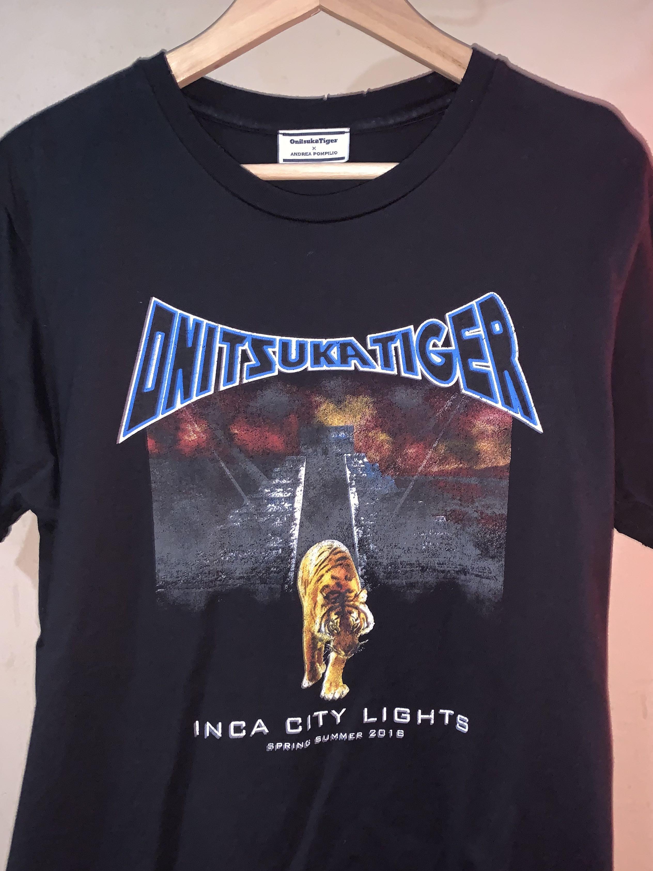 Onitsuka tiger 2025 t shirt argent