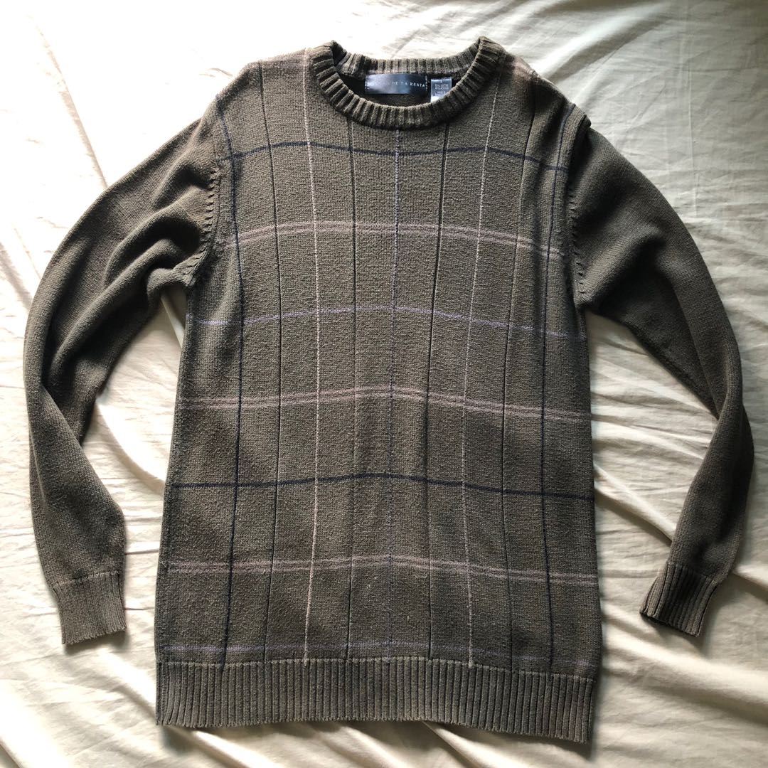 Oscar De La Renta Sweater Men s Fashion Coats Jackets and Outerwear on Carousell