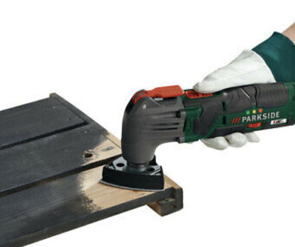 Parkside 12v cordless store angle grinder lidl
