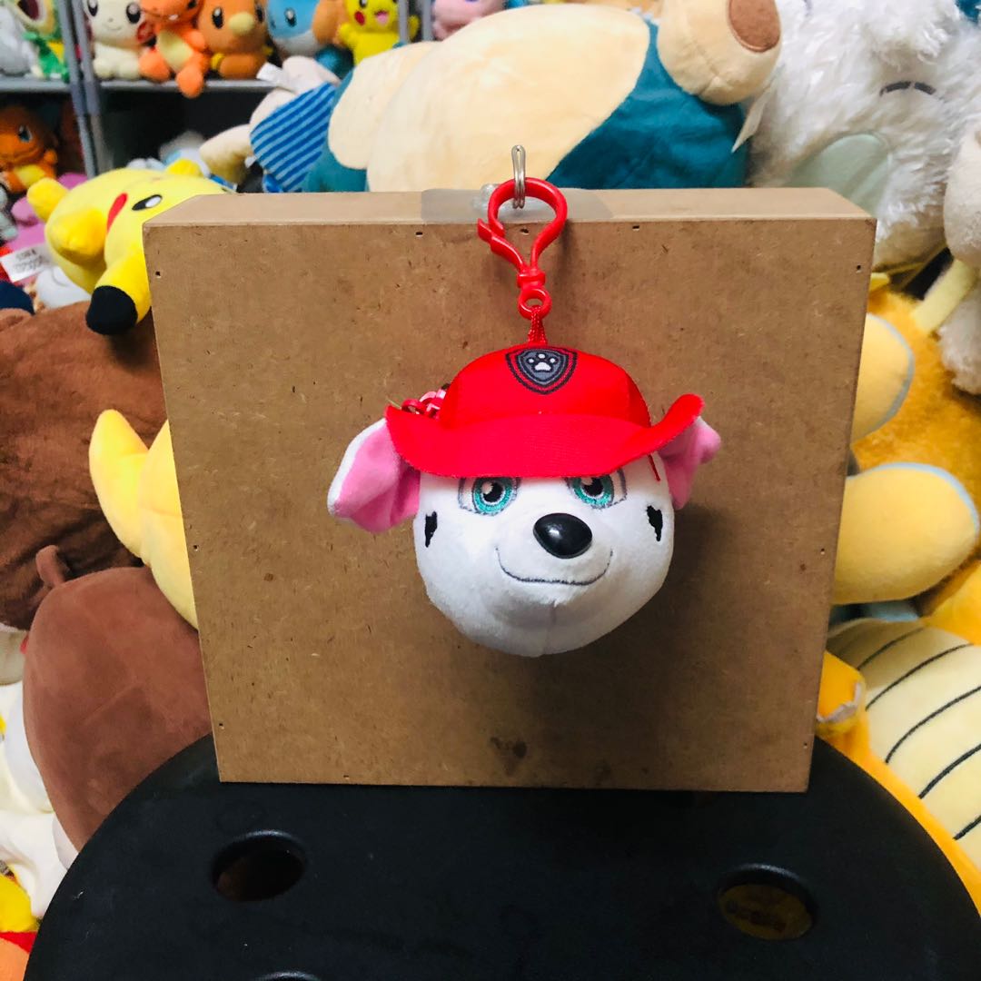 Paw patrol 2025 plush keychain