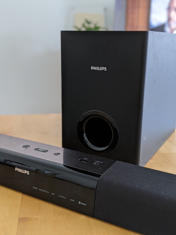 Philips Soundbar and Subwoofer HTL2160