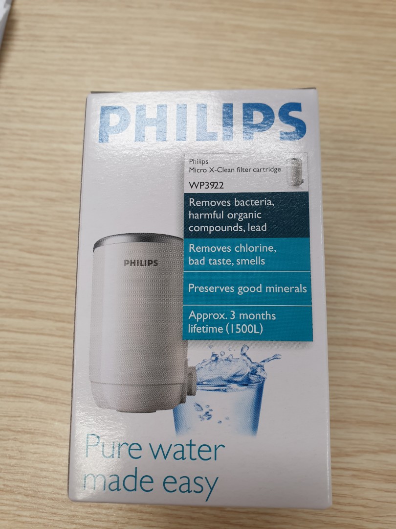PHILIPS WATER PURIFIER FILTER WP3922, TV & Home Appliances, Kitchen