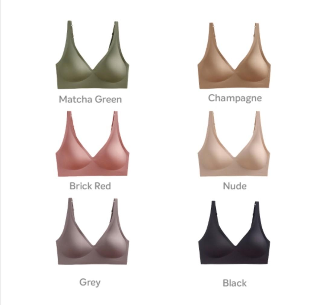 IMINXX Satin bralette (forest), Women's Fashion, New Undergarments &  Loungewear on Carousell