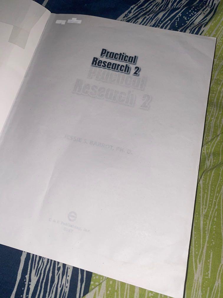 Practical Research for Senior High School 2 (Category: Textbooks) located in Taguig. Submitted by datsshengie (Listing ID 1107524576, Image 2). Description: .