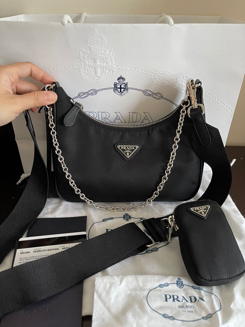 (Receipt) Prada Re edition 2005, Luxury, Bags & Wallets on Carousell