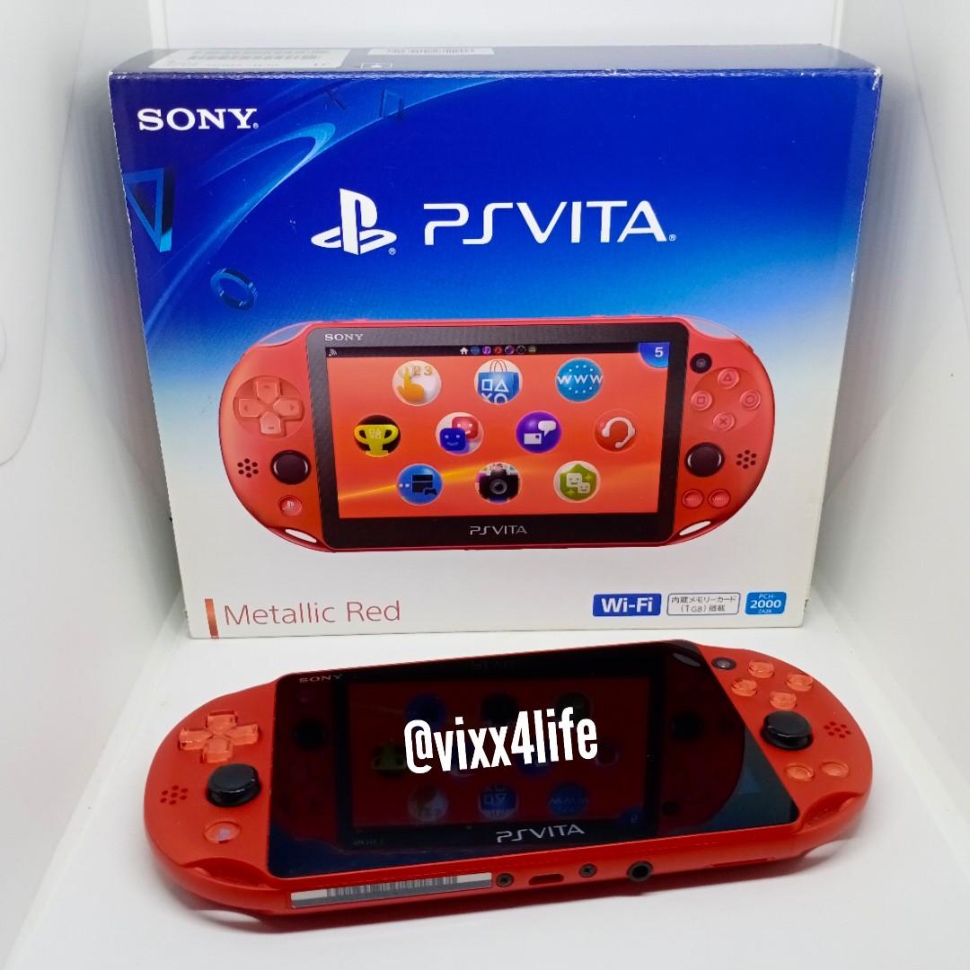 PSVITA PCH-2000 Metallic Red-