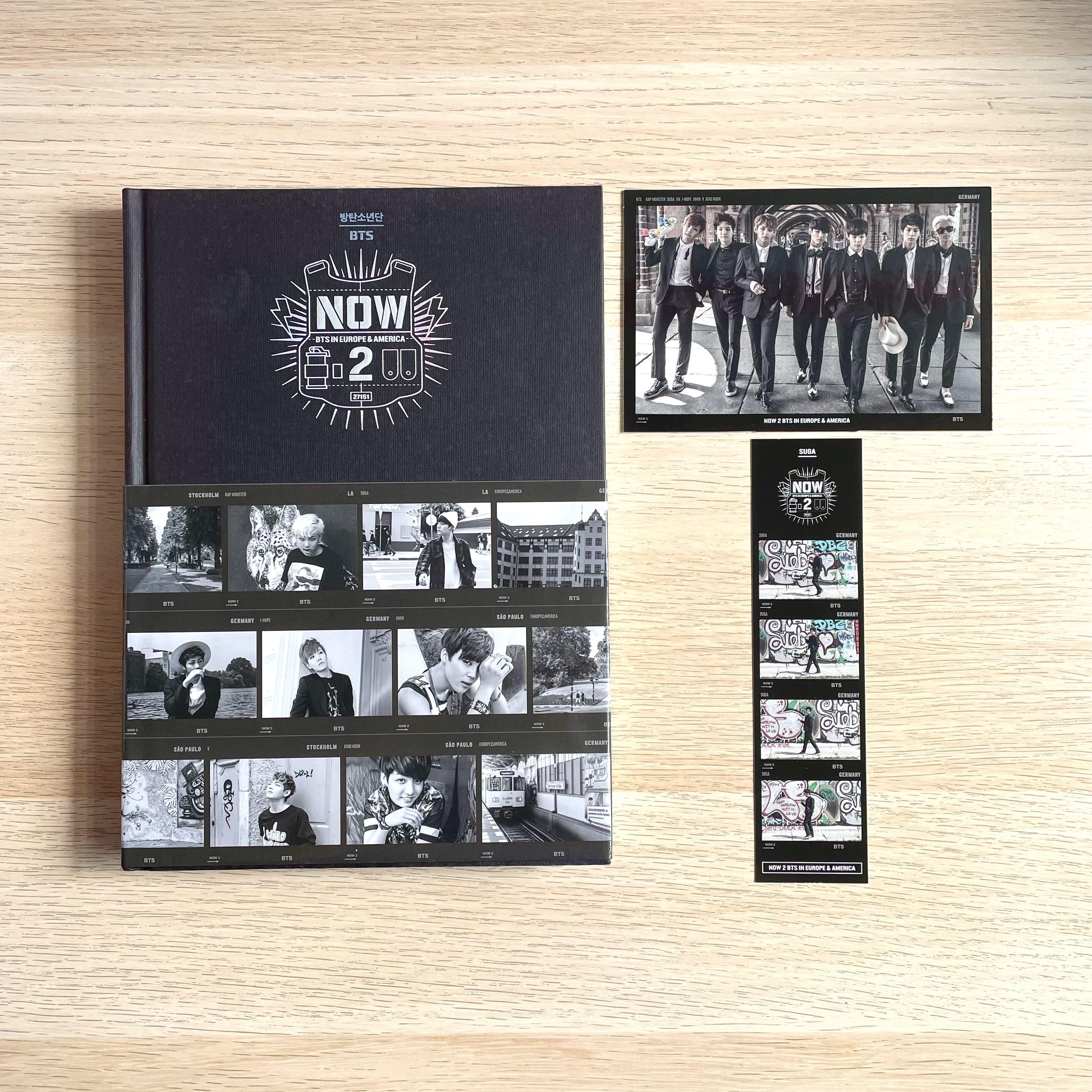 BTS NOW2 写真集+DVD ブックマーク：V【付属品完品】-
