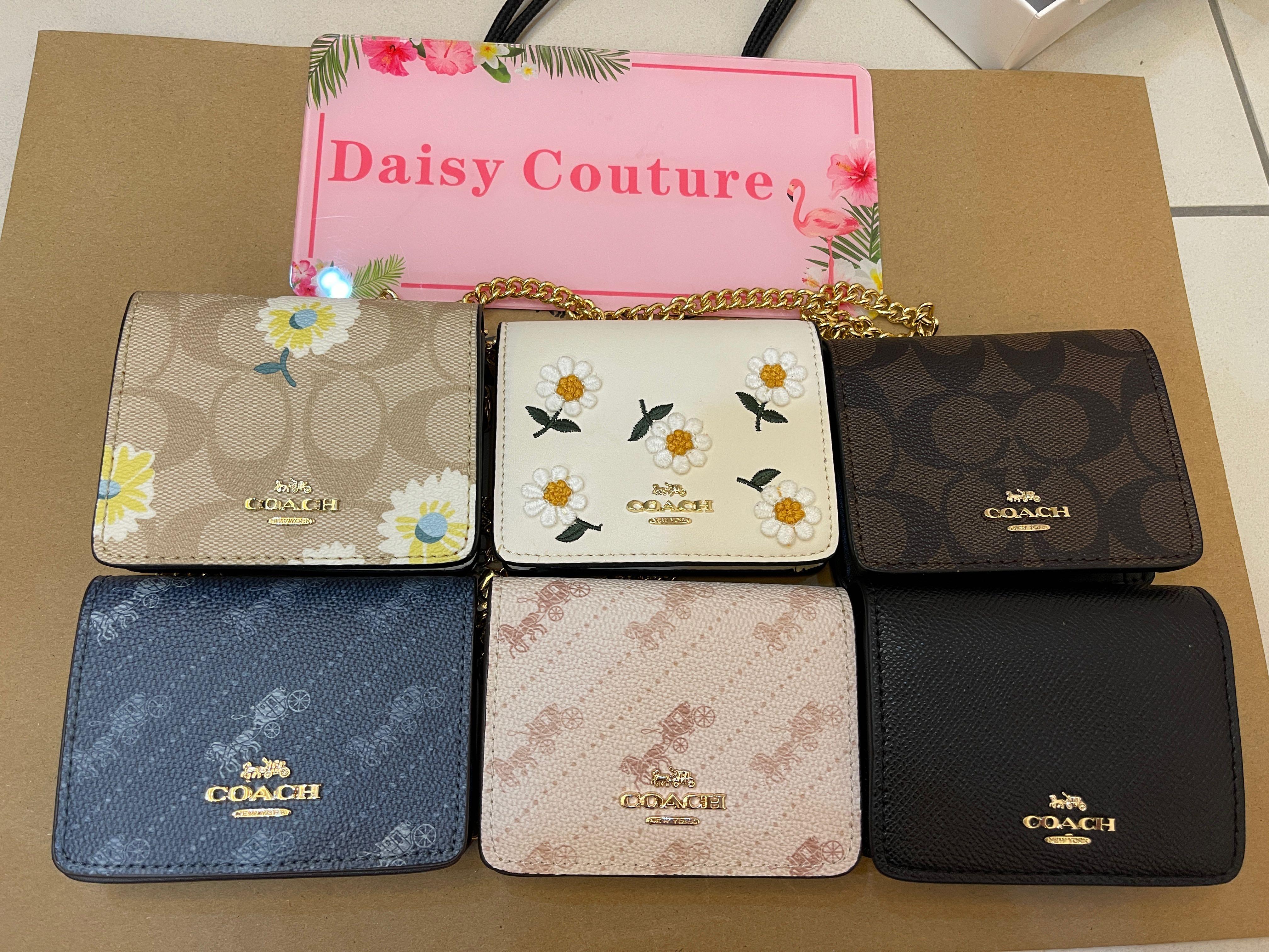 Coach daisy wallet best sale