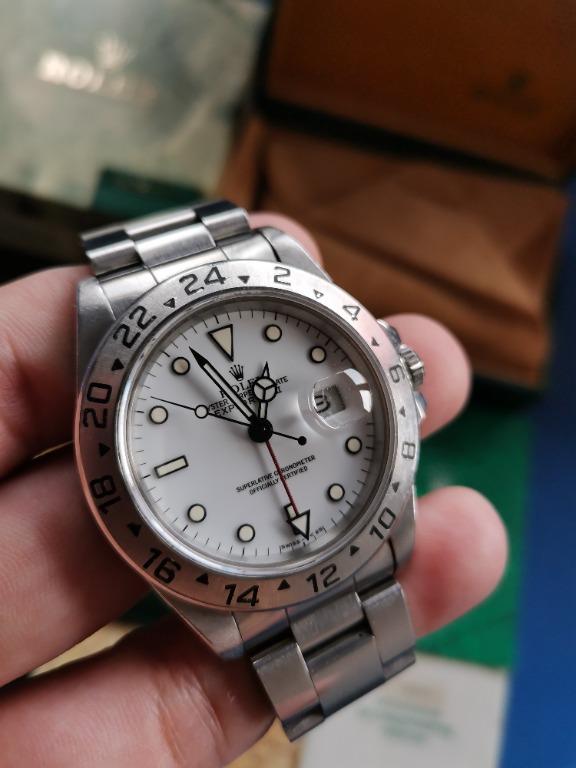 Rolex Explorer II GMT 16570 Polar T25 40mm Luxury Watches on