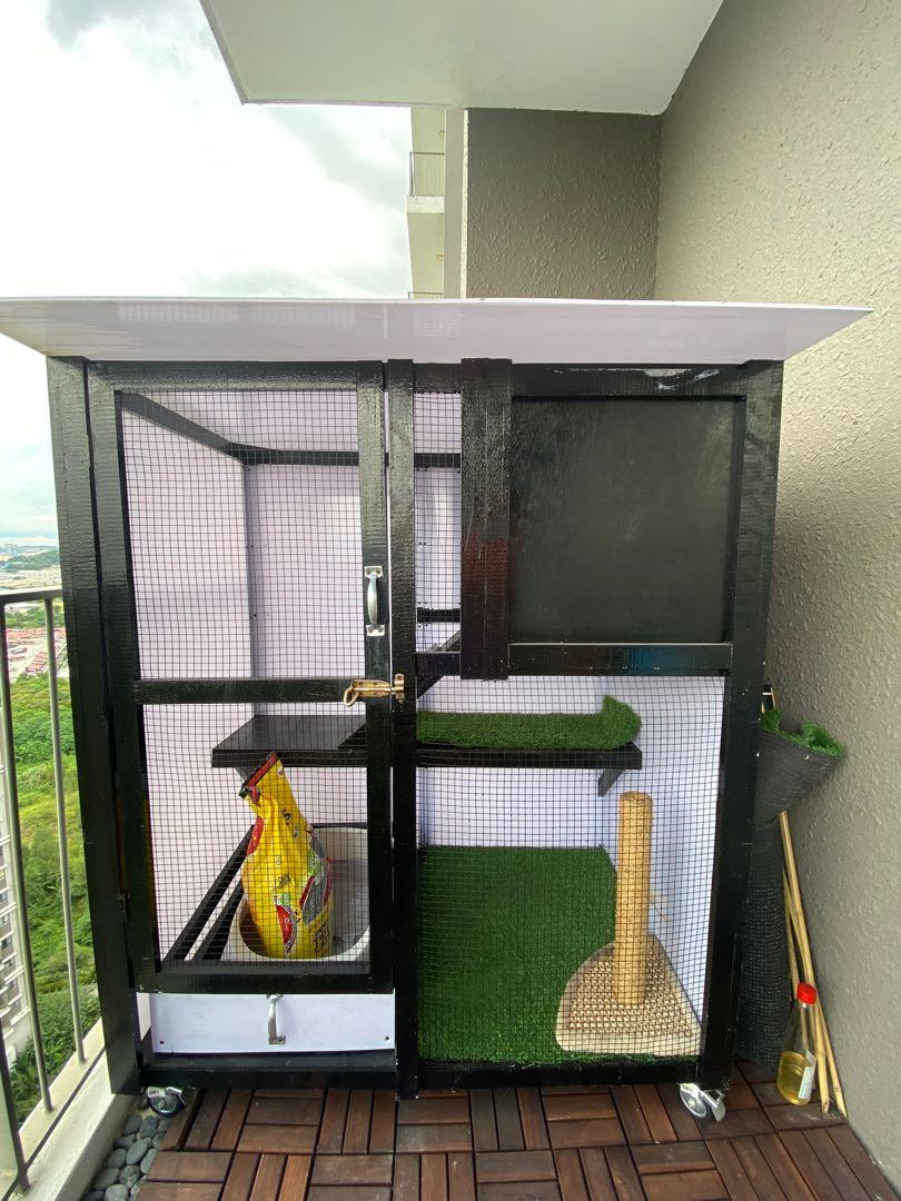 Rumah Banglo Sangkar Kandang Kucing Pet Supplies Homes Other Pet Accessories On Carousell