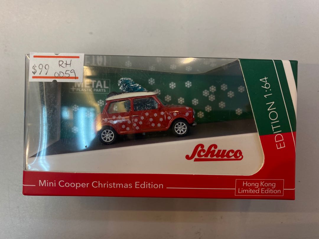 Schuco Mini Cooper Christmas Edition (RH0059寄賣), 興趣及遊戲