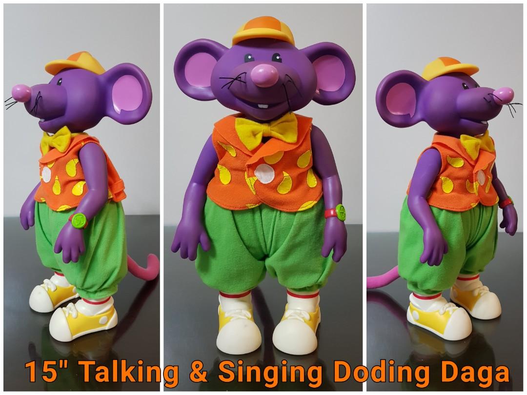 SEE VIDEO Vintage 1996 Doding Daga (Rat in Hat) Bananas in Pajamas