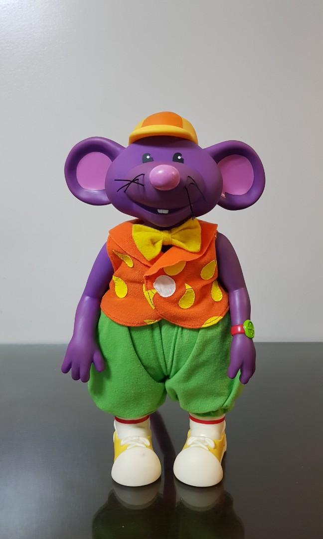 SEE VIDEO Vintage 1996 Doding Daga (Rat in Hat) Bananas in Pajamas