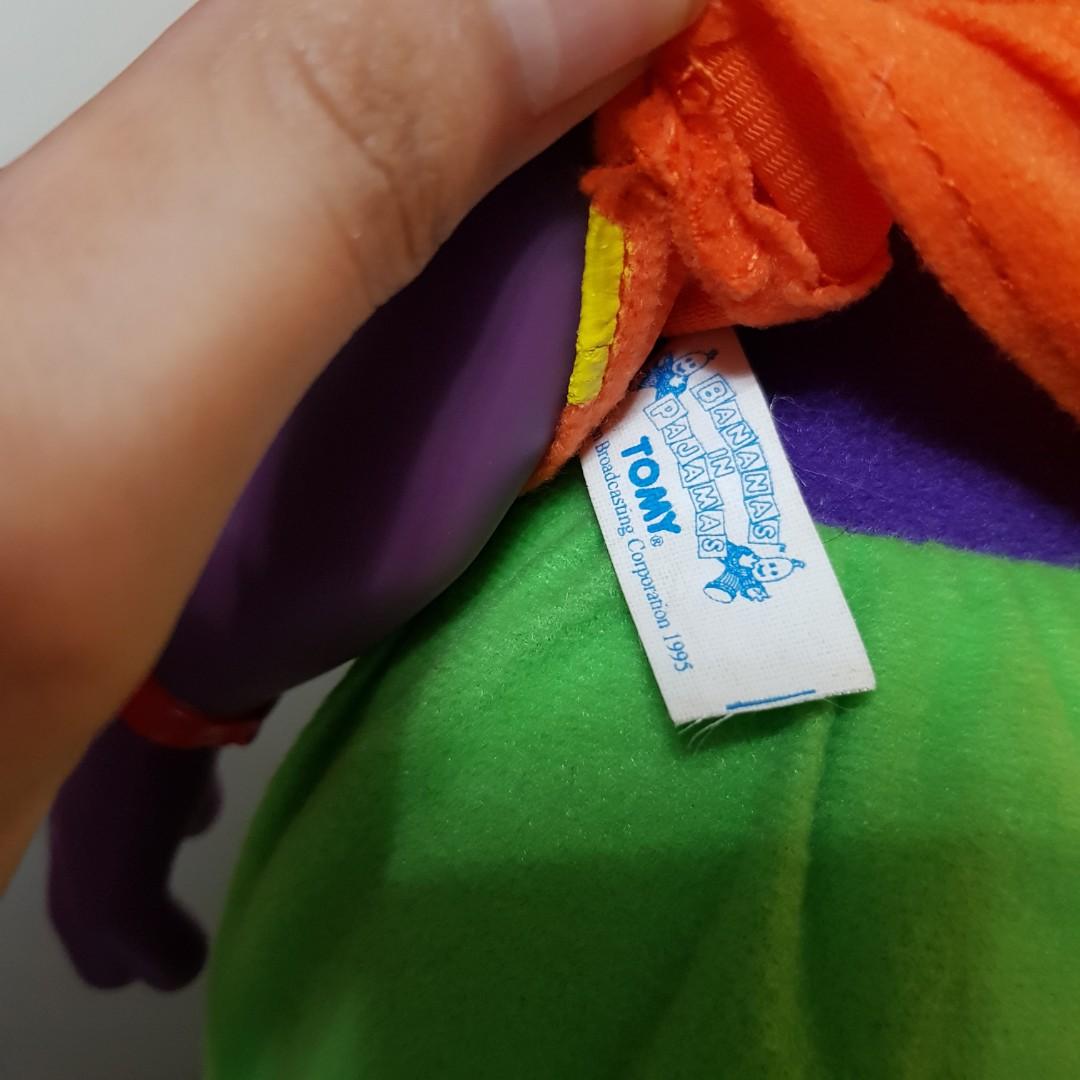 SEE VIDEO Vintage 1996 Doding Daga (Rat in Hat) Bananas in Pajamas