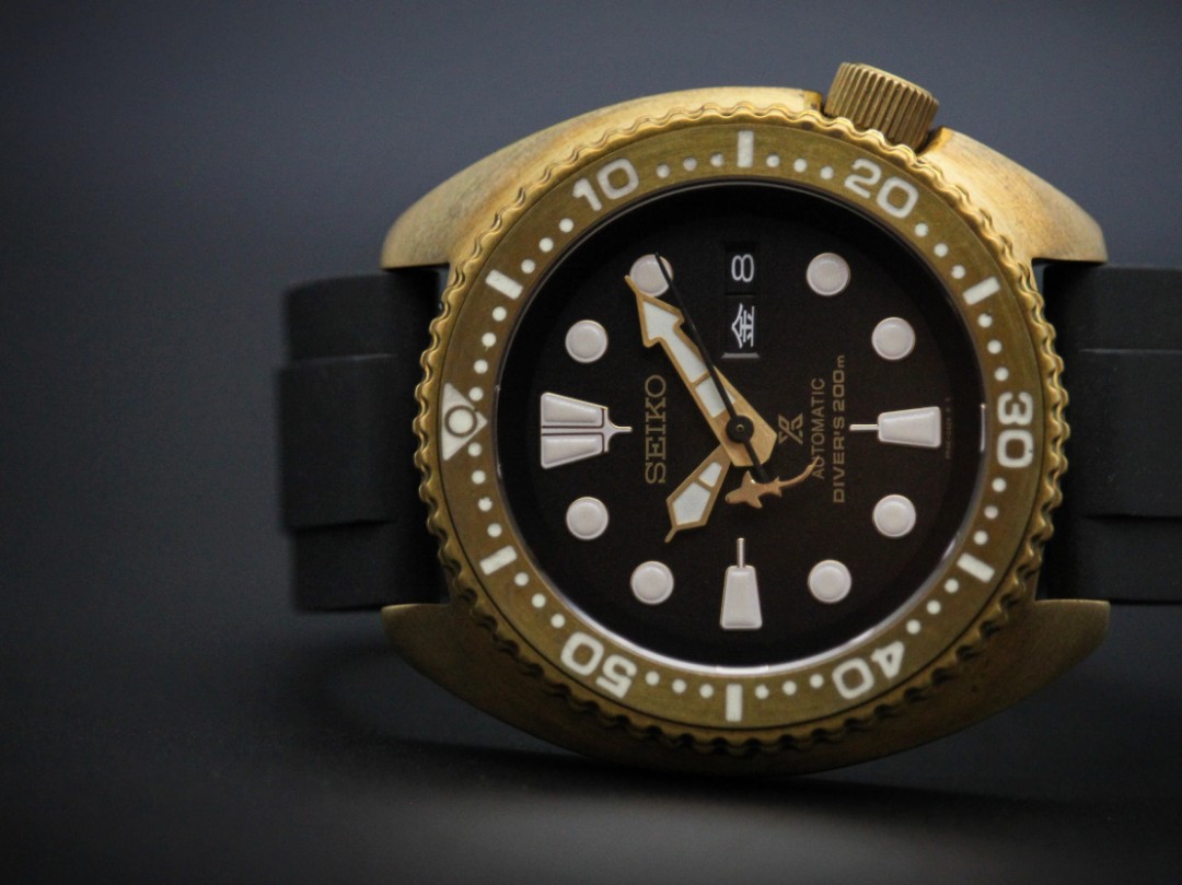 Seiko Mod - Bronze Turtle SRP775 Sharkey, Men's Fashion, Watches &  Accessories, Watches on Carousell