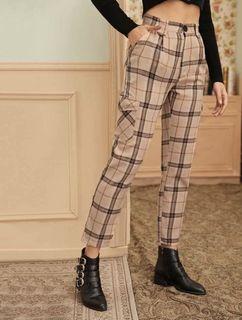 Shein Plaid Pants