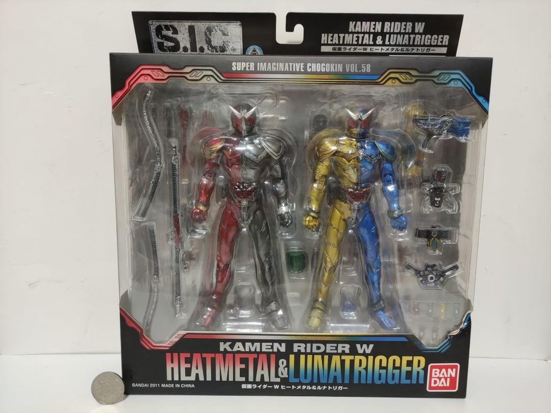 SIC 58 幪面超人W Heat Metal & Luna Trigger Kamen Rider W, 興趣及