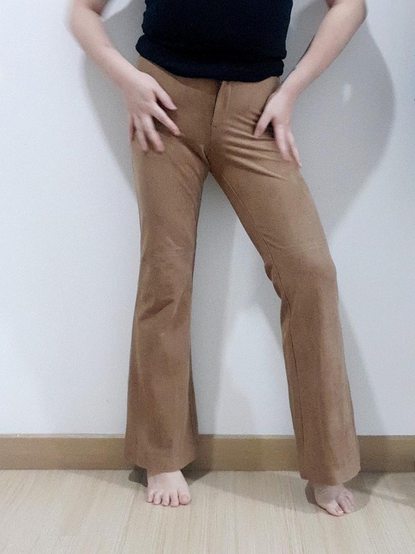 H&m velvet cheap pants