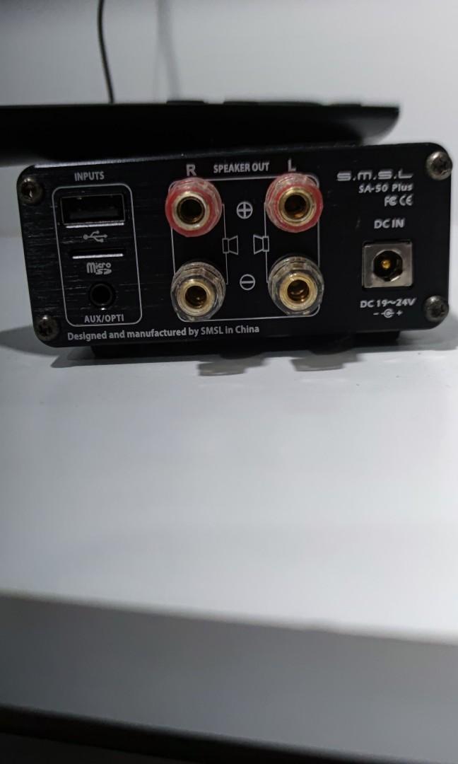 Amplifier SMSL SA50 plus, Audio, Soundbars, Speakers & Amplifiers on