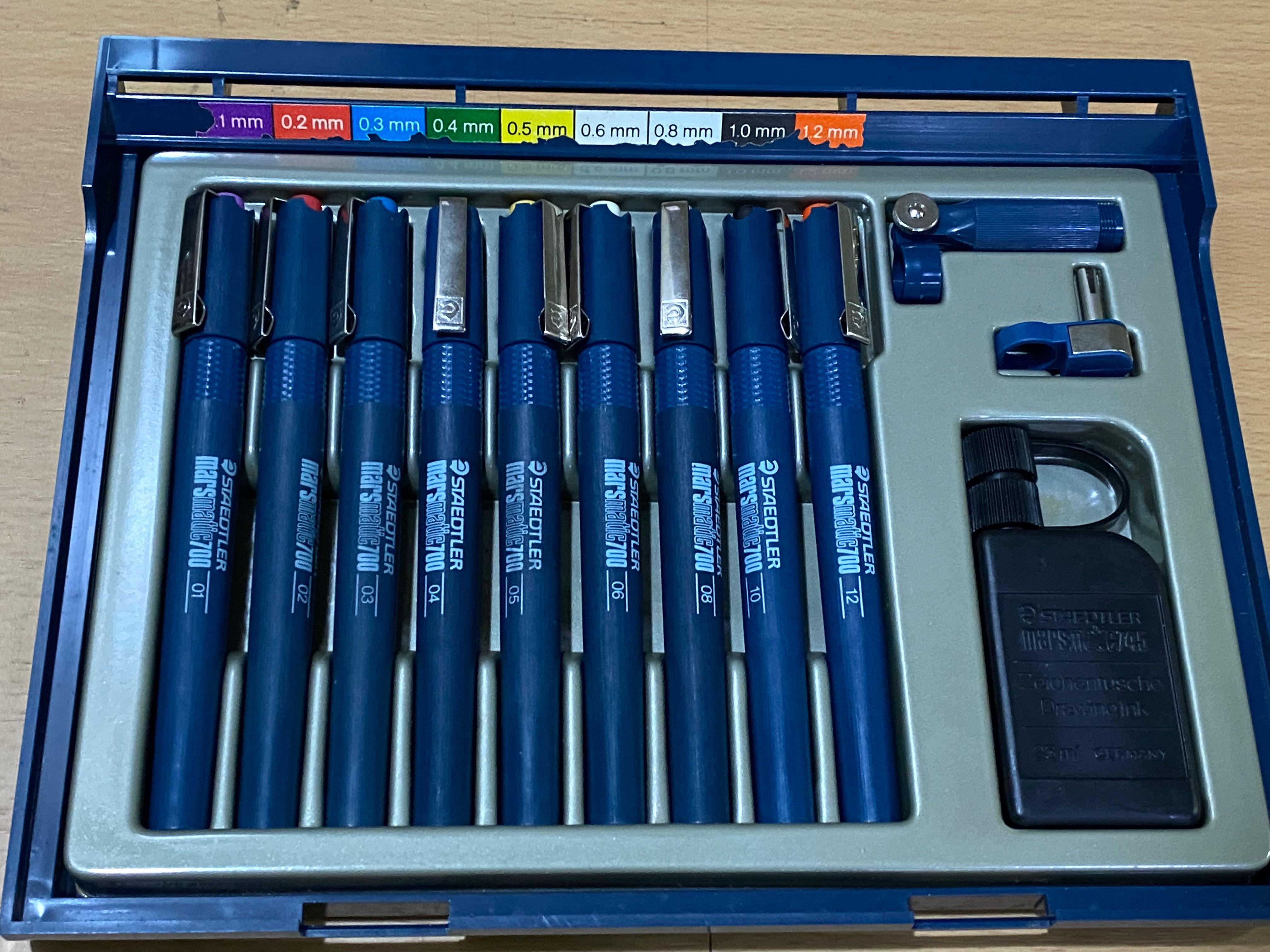 Staedtler Technical Pen College Set ( 0.1, 0.3, 0.5/ 0.2, 0.4, 0.6