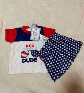 Terno top and shorts
