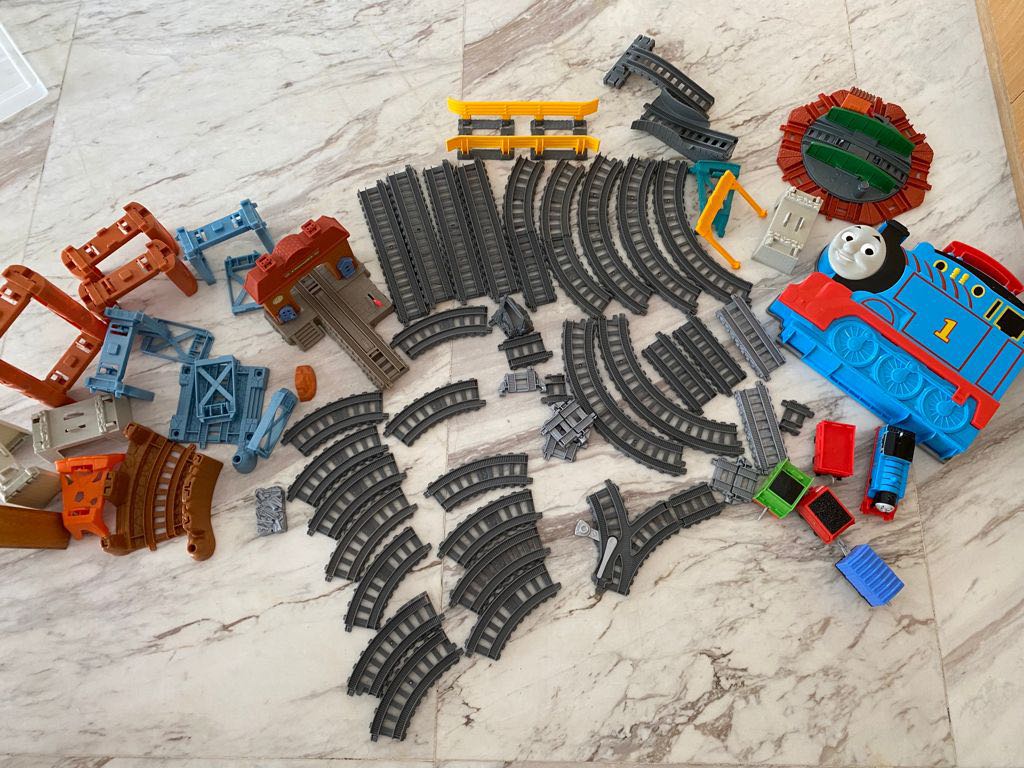 Thomas train set Hobbies Toys Toys Games on Carousell