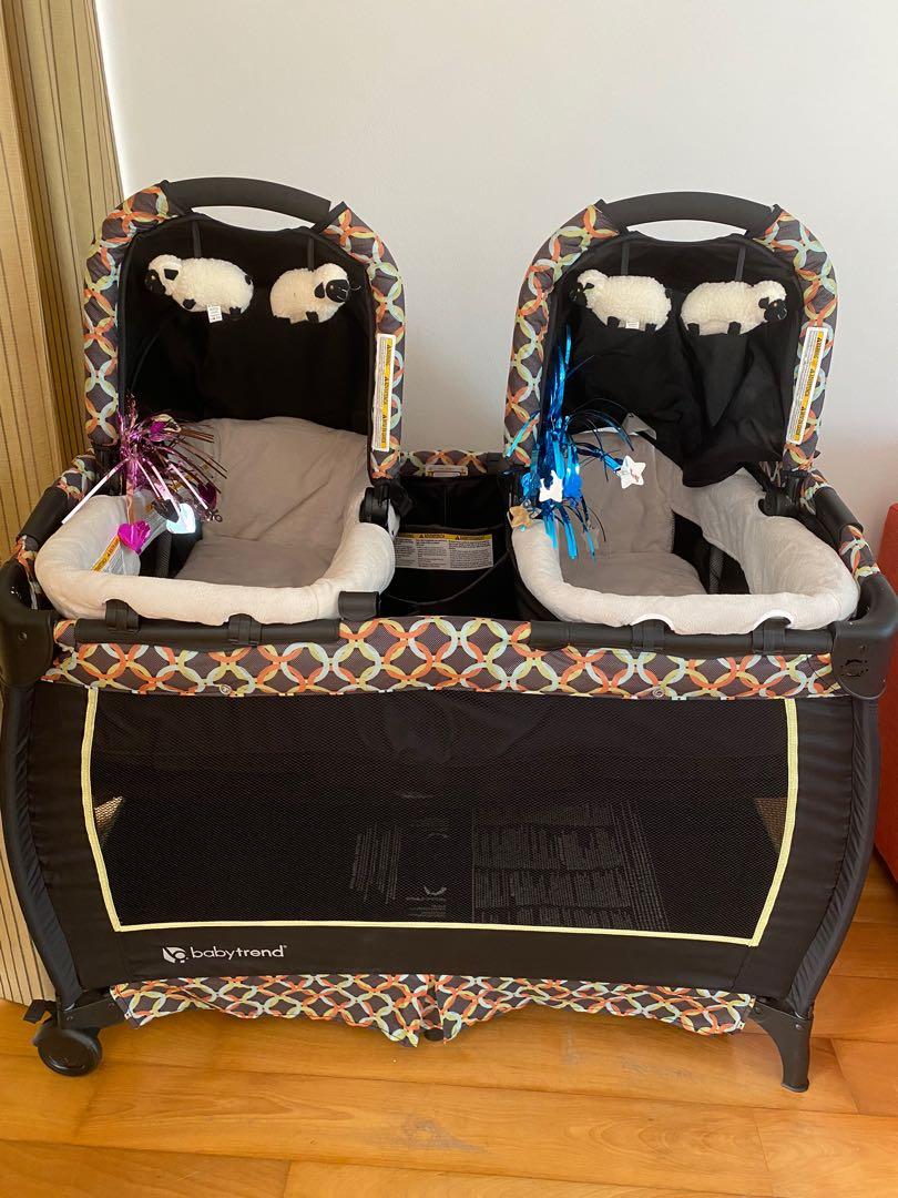 Twin Cot for newborn twin babies, Babies & Kids, Baby Nursery & Kids