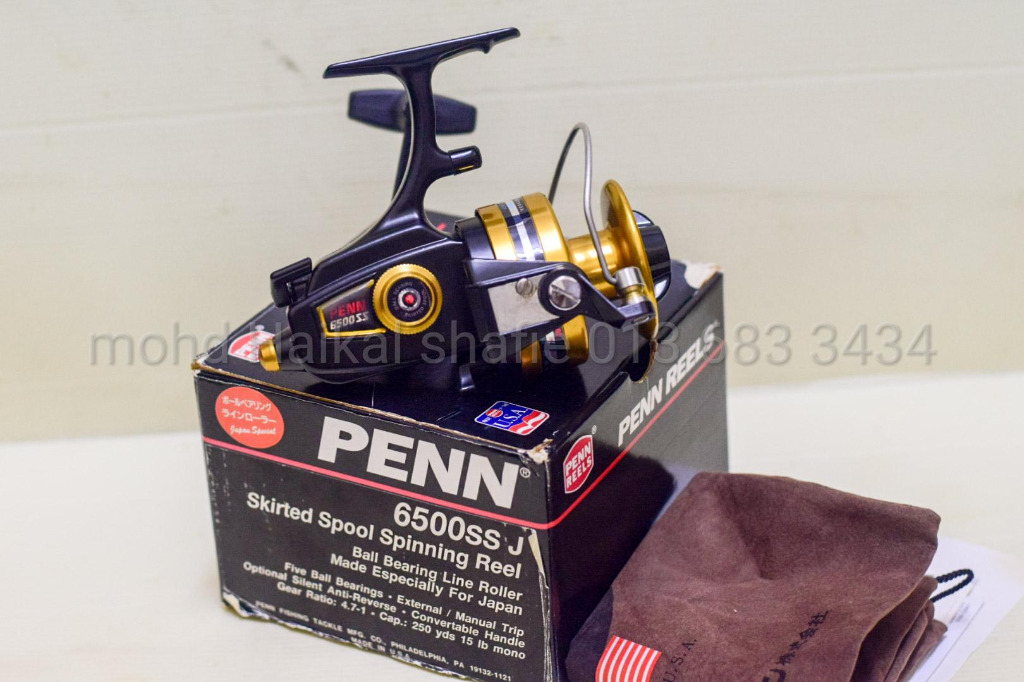 USA Penn 6500SS J Spinfisher SET, Sports Equipment, Exercise & Fitness,  Toning & Stretching Accessories on Carousell
