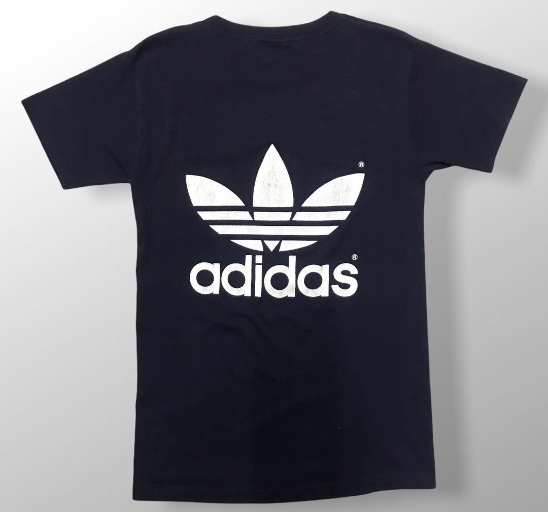Vintage 80s Adidas Big Logo USA Men s Fashion Tops Sets
