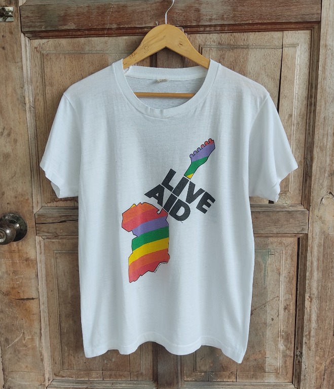 Live aid outlet shirt vintage