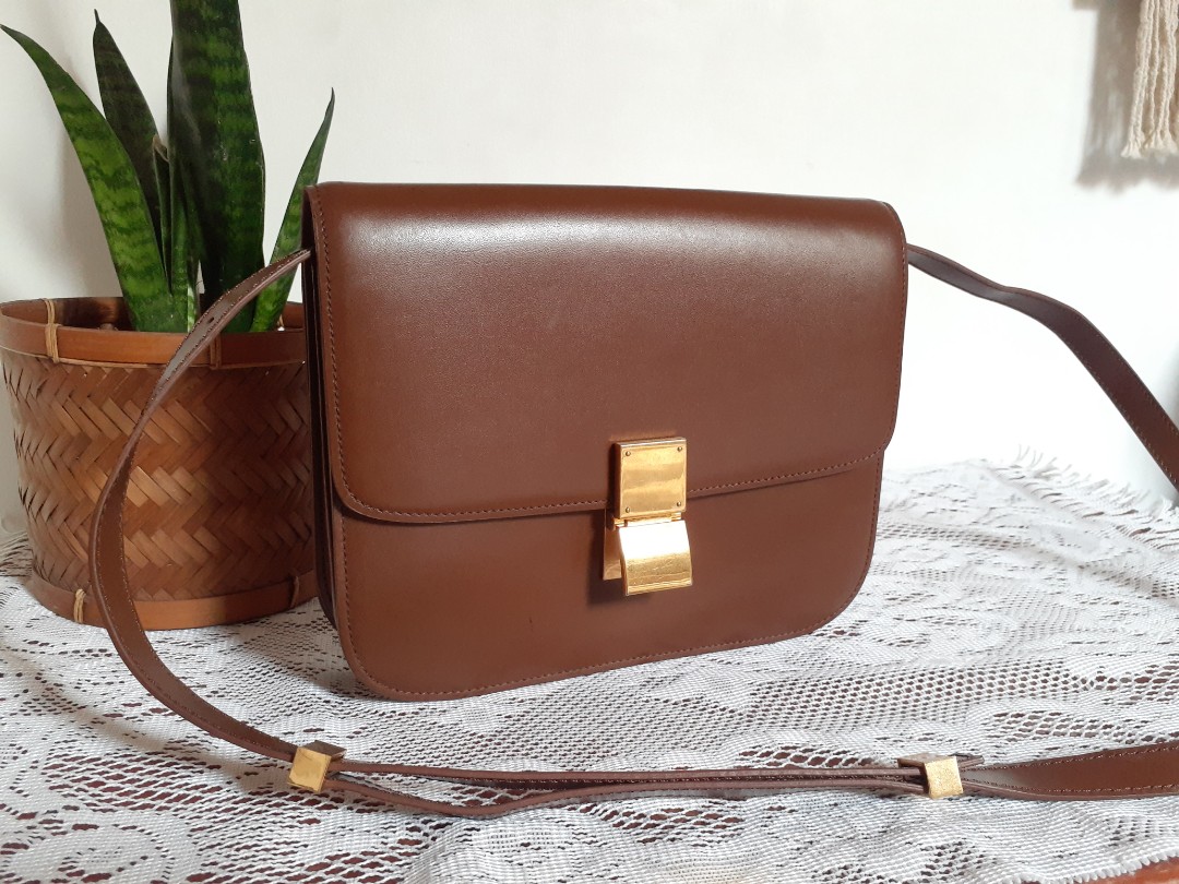 celine box caramel