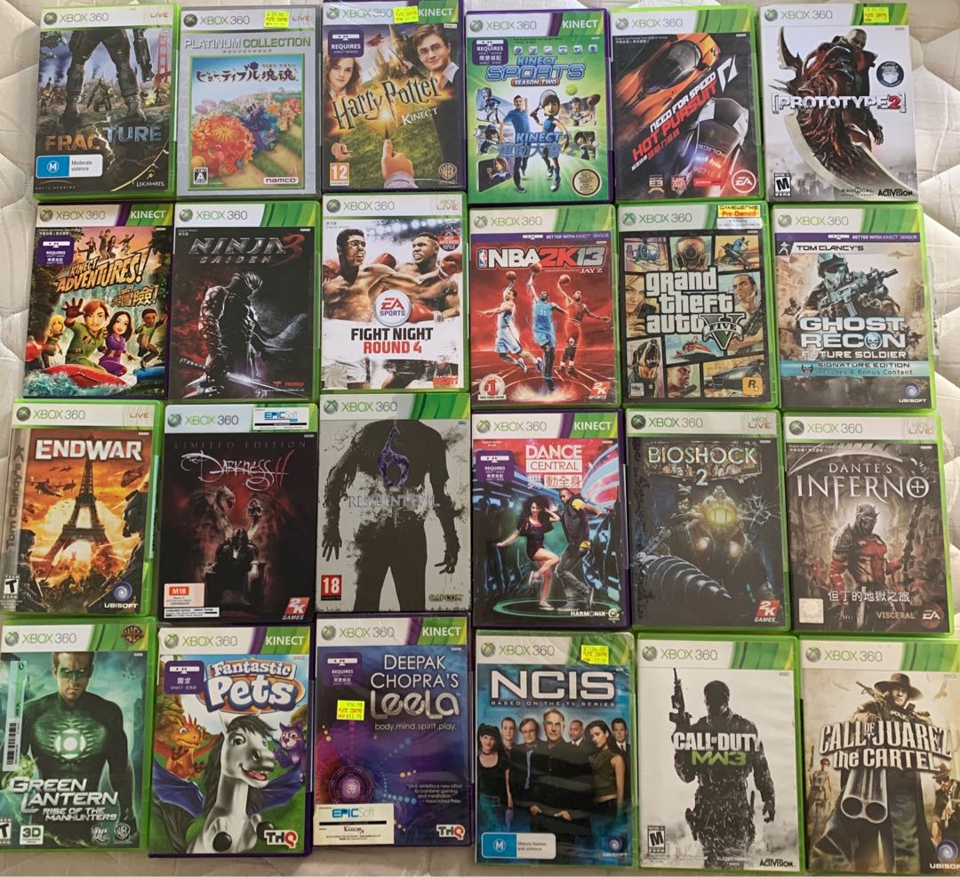 New xbox cheap 360 games