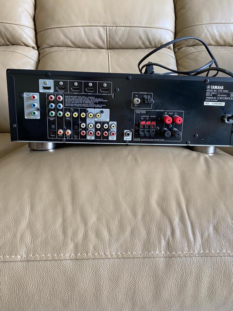 Yamaha HTR 3063 5 1 AV Receiver Audio Soundbars Speakers yamaha-htr-3063-5-1-av-receiver-audio-soundbars-speakers