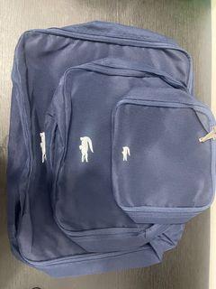 3-piece Lacoste Travel Bag Organizer