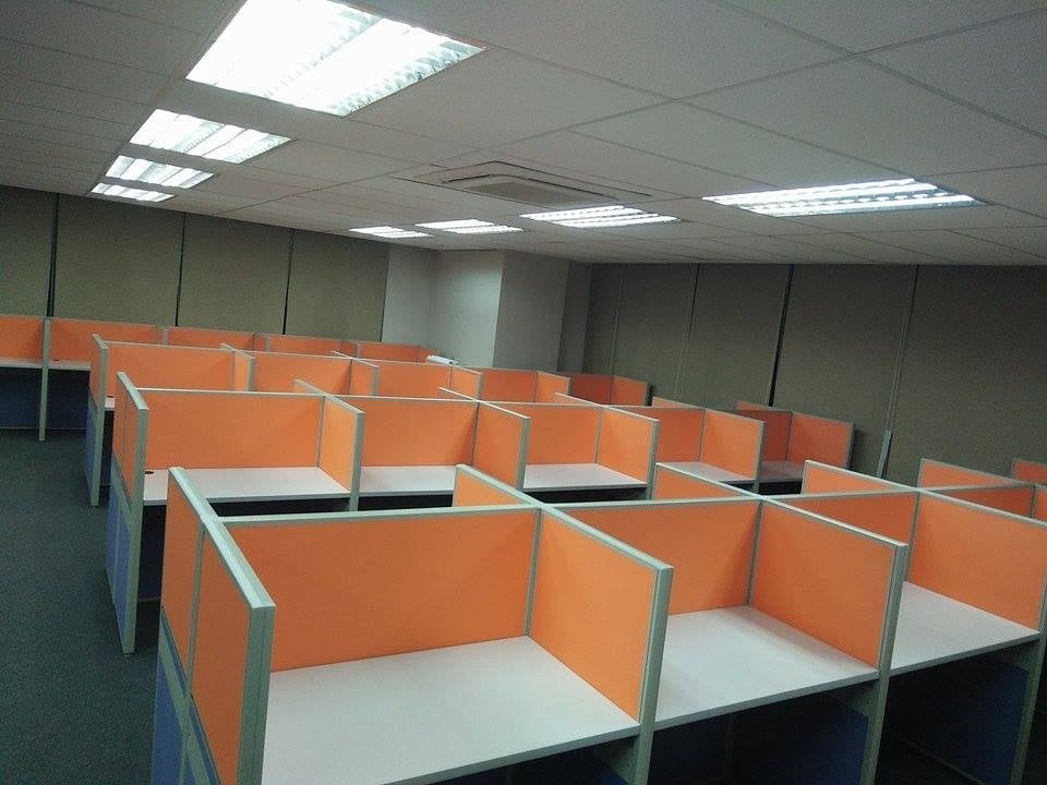 468 series cubicle office partition, Furniture & Home Living, Office ...