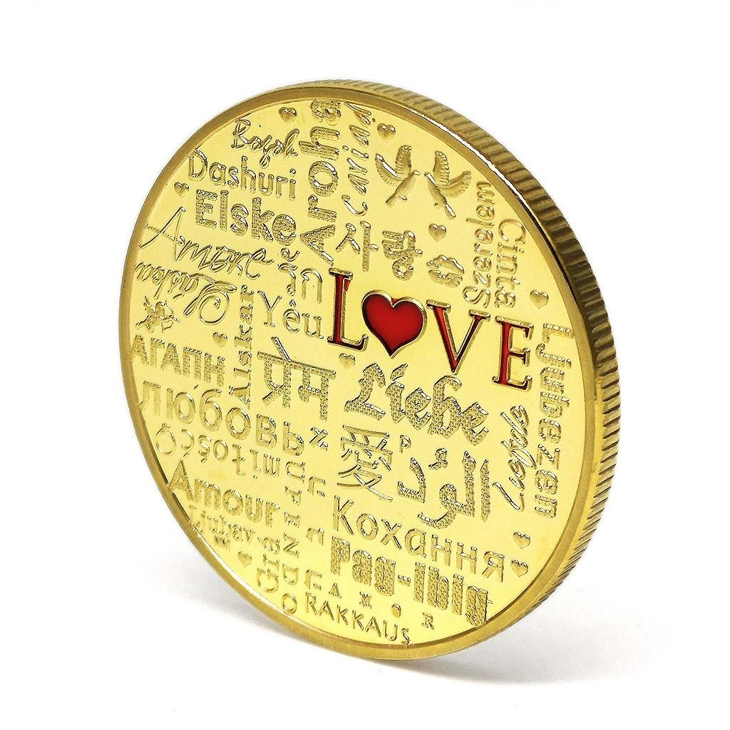 愛情紀念幣love coin, 其他, 其他- Carousell