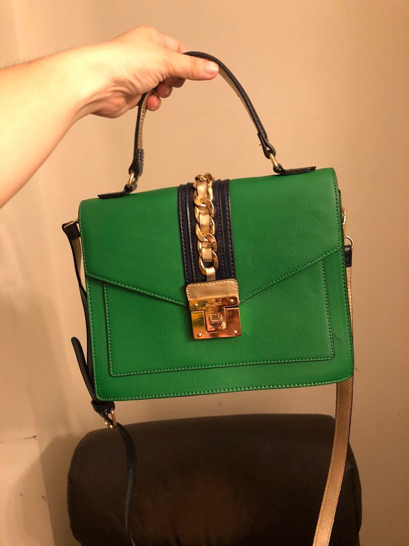 Green aldo new arrivals bag