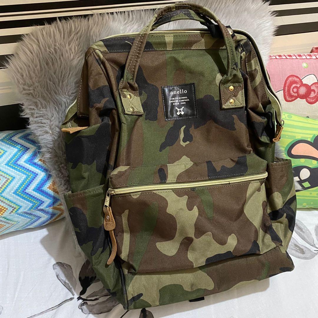 Anello Camouflage Backpack Pre Loved Men s Fashion Bags