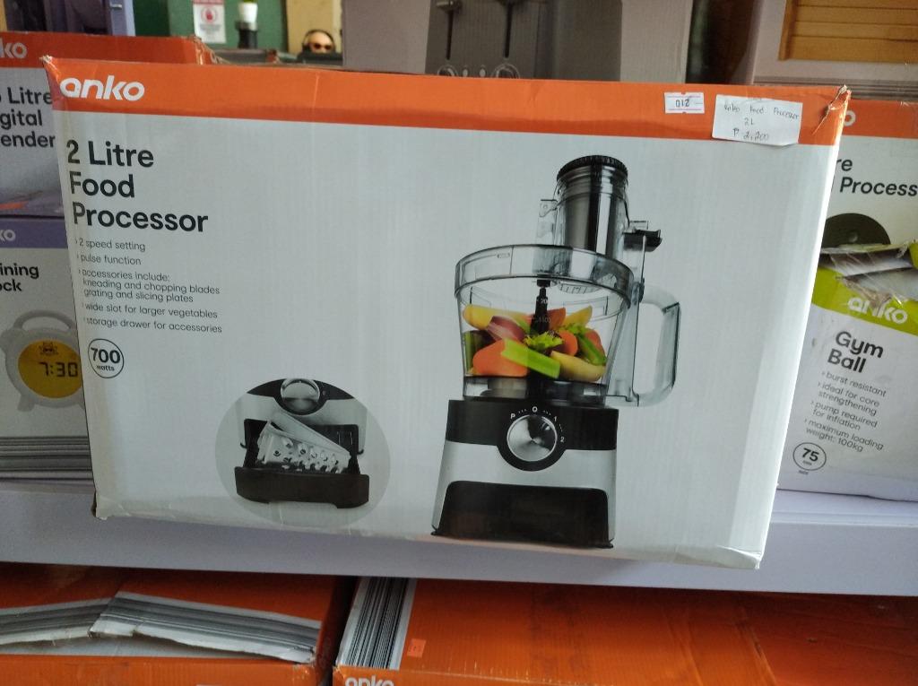 Anko 2 litre sales food processor