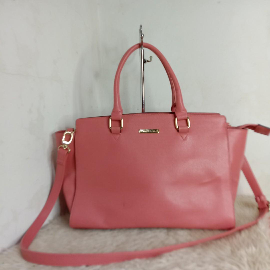 Pink anne klein purse best sale