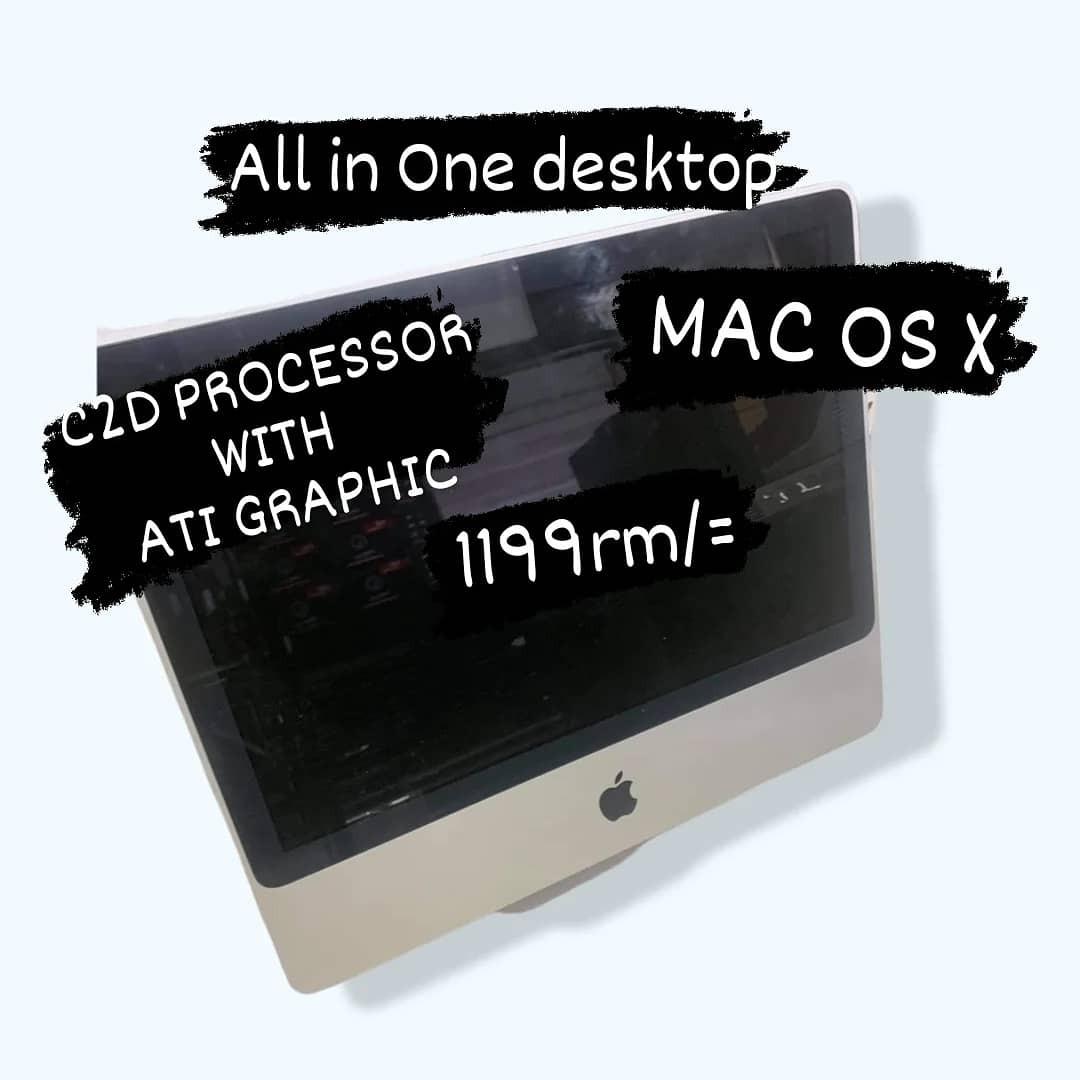 Apple Imac All In One Desktop Electronics Computers Desktops On Carousell